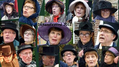 Dickens 2012, collage